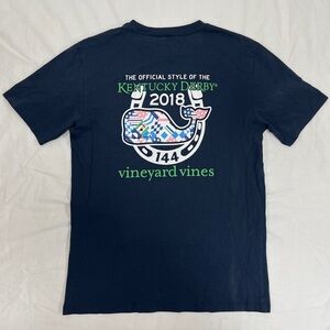 Vineyard Vines Kentucky Derby Pocket Tee Short Sleeve Shirt